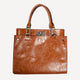Brown leather bag